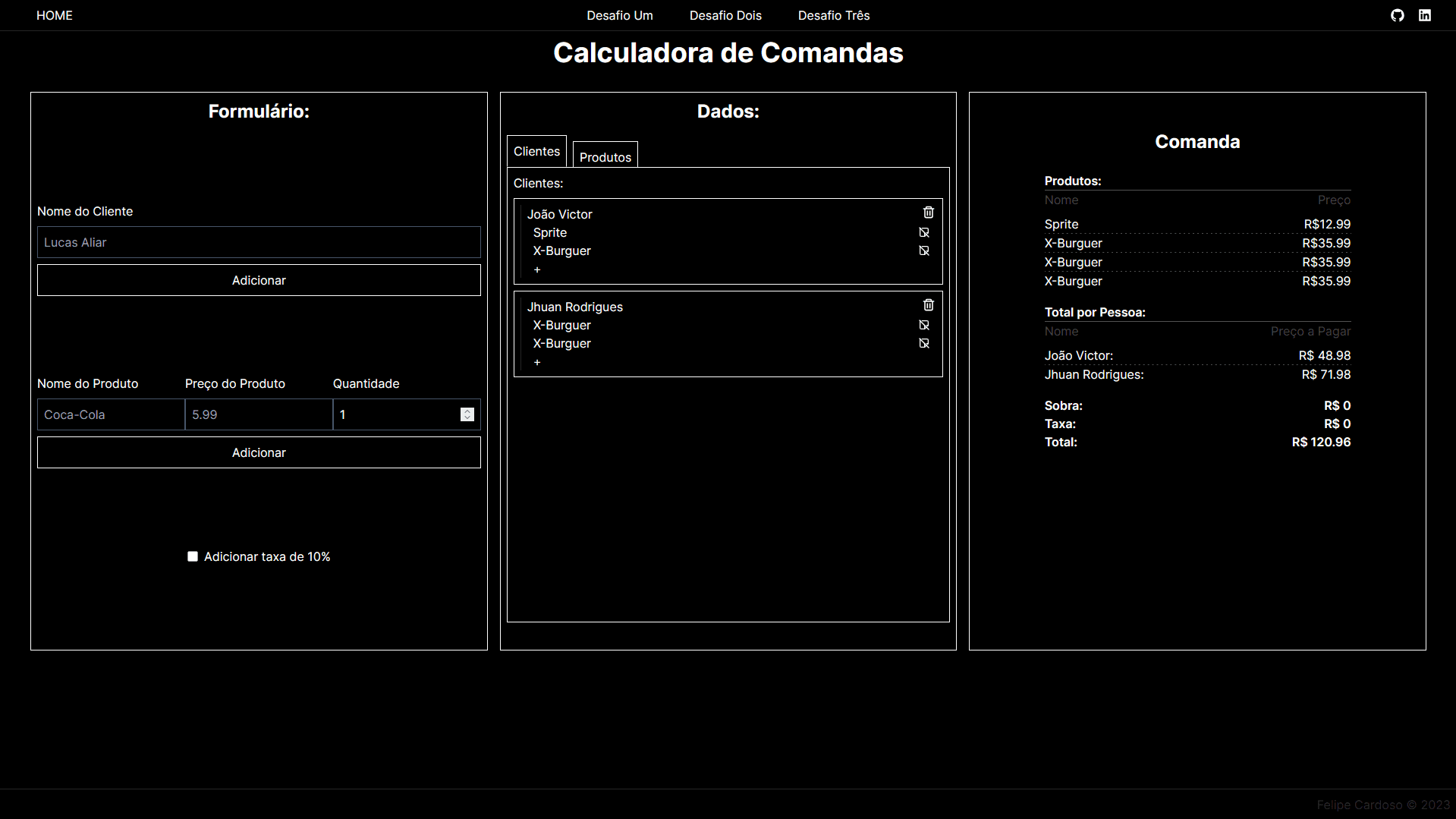 Imagem do Projeto Desafios RDO